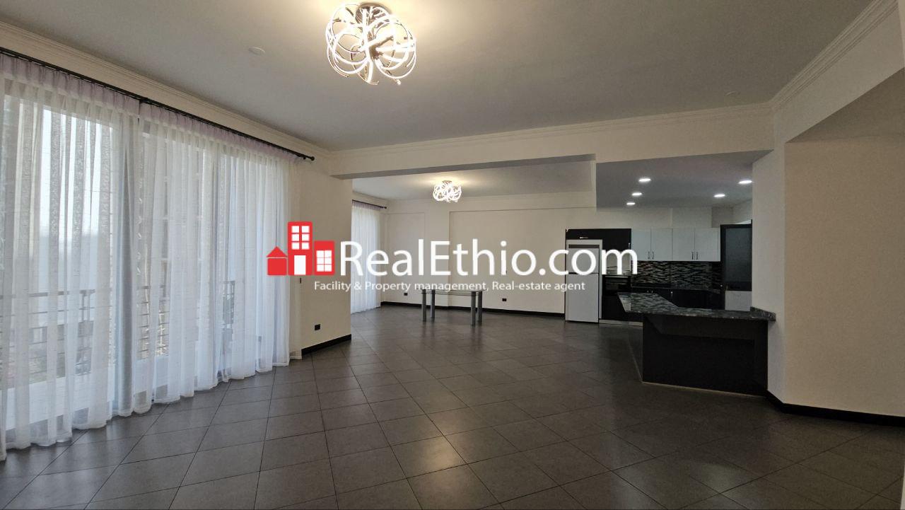 3 Bedrooms Apartment for Rent, Lancha Or Meskel Flower, Addis Ababa.