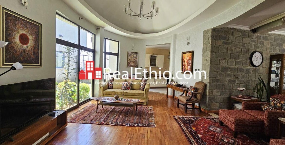Four Bedrooms Villa House for Rent, Ferensay, Addis Ababa.
