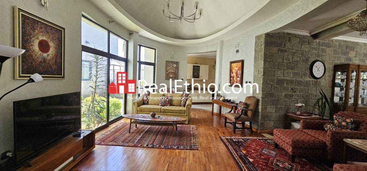 Four Bedrooms Villa House for Rent, Ferensay, Addis Ababa.