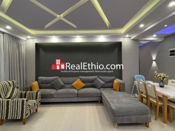 Fully Furnished Three bedrooms Apartment for Rent, CMC Figa, Addis Ababa.