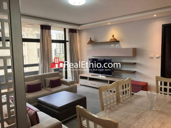 Furnished Three bedrooms Apartment for Rent, Bole Olympia, Addis Ababa.