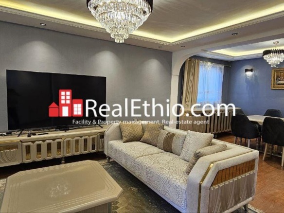 G+2 Furnished Three Bedroom House for Rent, Ayat Beshale, Addis Ababa.