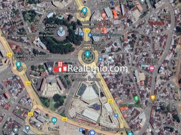 House for Sale, Piassa Giorgis, Addis Ababa.
