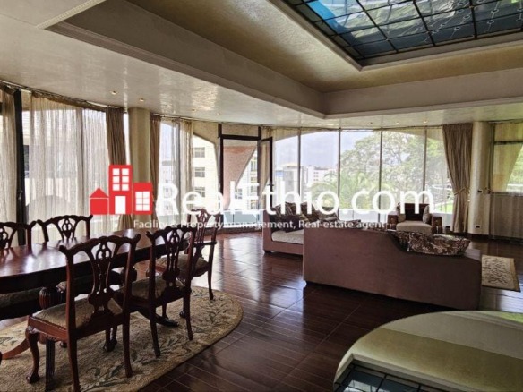 Furnished Two Bedroom Apartment or House for Rent, Megenagna Top View, Addis Ababa.