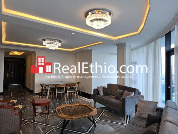 Furnished 3 Bedrooms Apartment for Rent, Bole Wolosefer, Addis Ababa, Ethiopia.