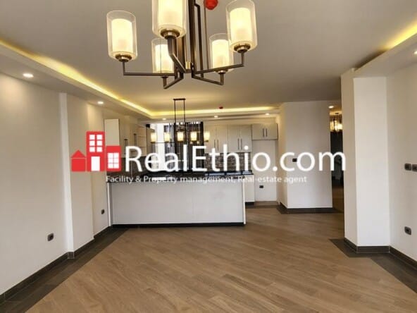 Three bedrooms apartment for rent, Bole, Addis Ababa.