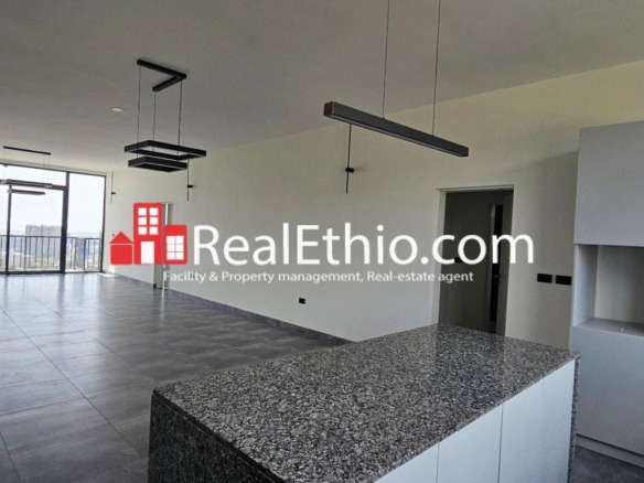 Three bedrooms Apartment for rent, Megenagna Lamberet Top View, Addis Ababa.