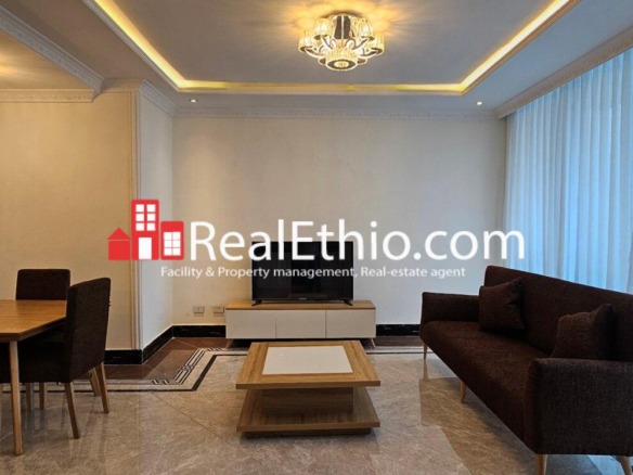 Furnished 1 Bedroom Apartment for Rent, Wolo Sefer, Addis Ababa, Ethiopia.
