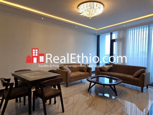 Furnished 2 Bedrooms Apartment for Rent, Bole Wolosefer, Addis Ababa, Ethiopia.