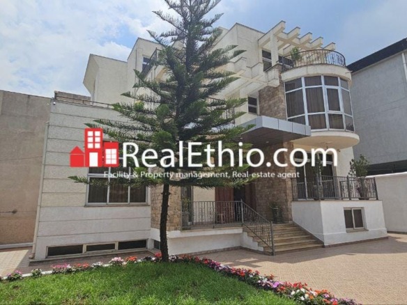 G+2+Basement  6 Bedrooms House for Rent, CMC Safari, Addis Ababa, Ethiopia.