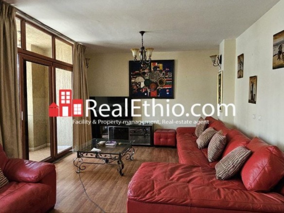 3 Bedrooms Furnished Apartment for Rent, Bole, Addis Ababa, Ethiopia.