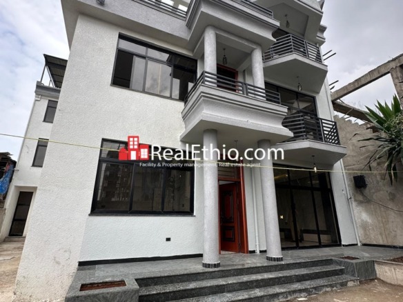 Eight bedrooms G+2 House for Rent, Burayu Anfo, Oromia, Ethiopia.