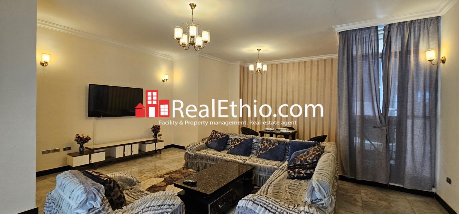 2 bedroom Furnished Apartment for Rent, Piazza, Addis Ababa, Ethiopia.