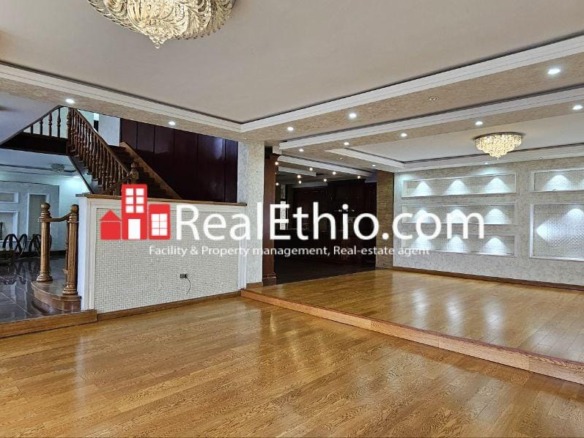 G+3+Basement 4 Bedrooms House for Rent, Megenagna Top view, Addis Ababa, Ethiopia.