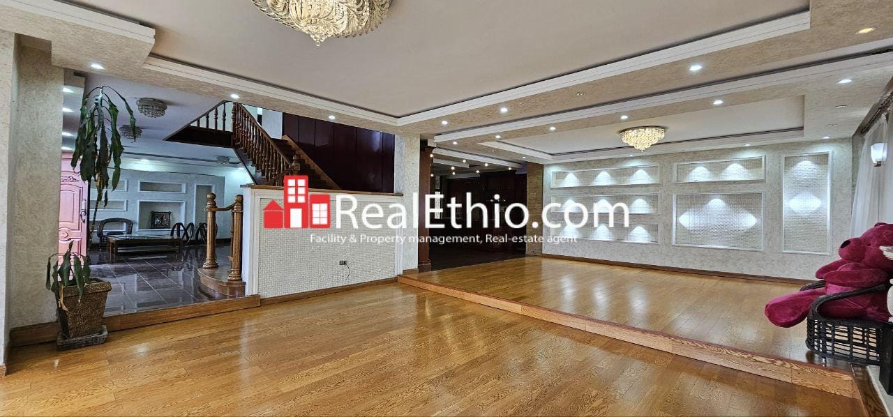G+3+Basement 4 Bedrooms House for Rent, Megenagna Top view, Addis Ababa, Ethiopia.