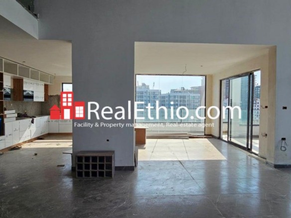 Three bedrooms Duplex Apartment for sale, Wolo Sefer, Addis Ababa, Ethiopia.