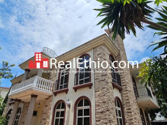 CMC Akim Ginbat or Wossen, 4 bedrooms furnished house for rent, Addis Ababa.