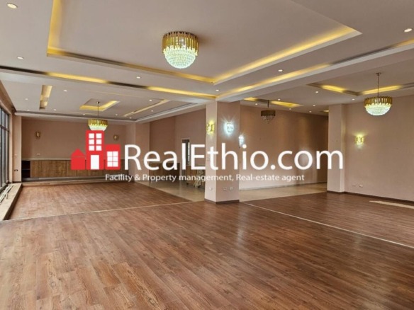 Three bedrooms penthouse apartment for rent, Bole Olympia, Addis Ababa, Ethiopia.