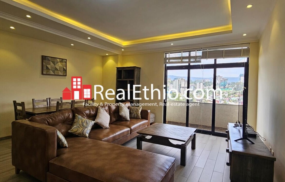 2 Bedrooms Furnished Apartment for Rent, Aware, Addis Ababa.