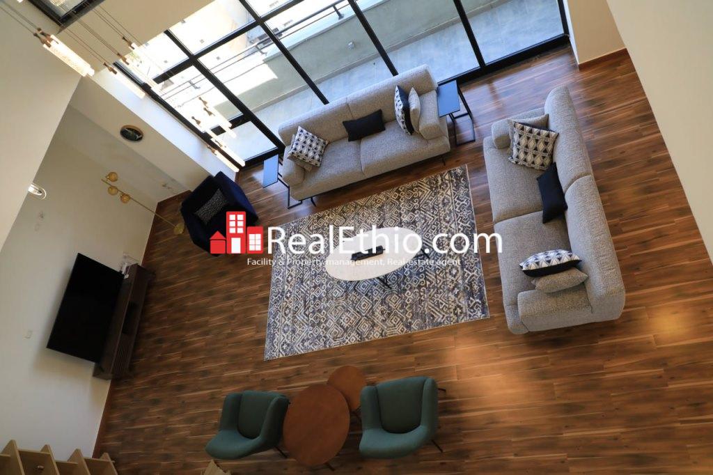 4 Bedrooms furnished Penthouse Apartment for Rent, Imperial, Addis Ababa, Ethiopia.