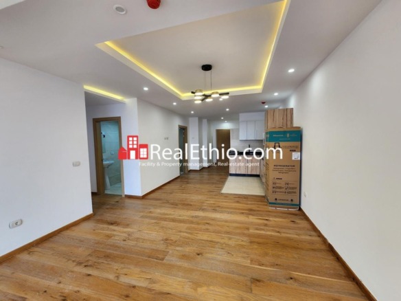 Bole Bras, Two bedrooms Apartment for Rent, Addis Ababa, Ethiopia.