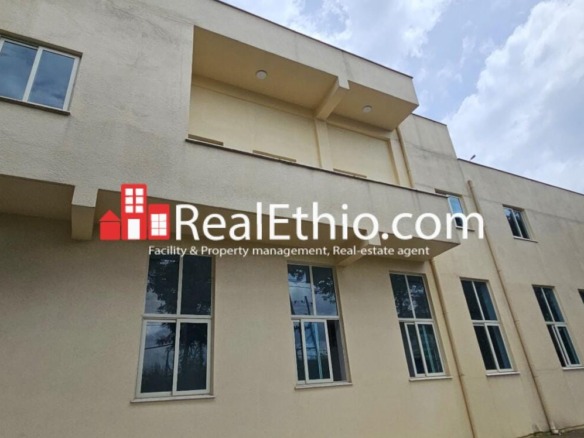 Ground plus one plus terrace office building for rent, Hayahulet, Addis Ababa, Ethiopia.