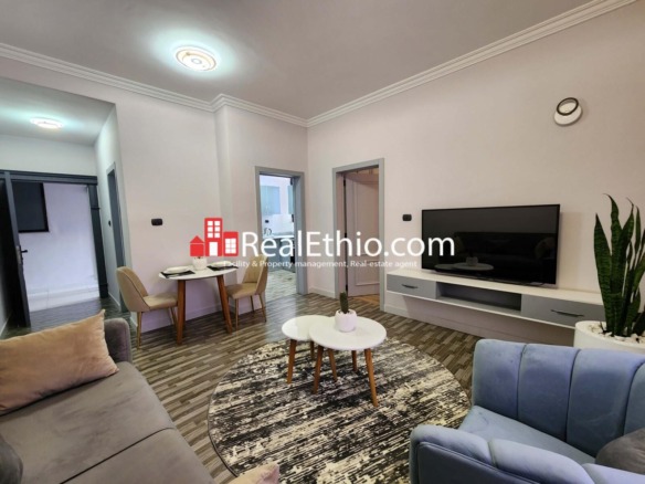 1BR Furnished Apartment for Rent, Bole, Addis Ababa, Ethiopia.