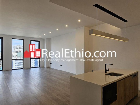 2BR apartment for rent, Bole near airport, Addis Ababa, Ethiopia.