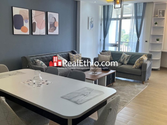 3BR Furnished Apartment for Rent, Bole Japan, Addis Ababa, Ethiopia.