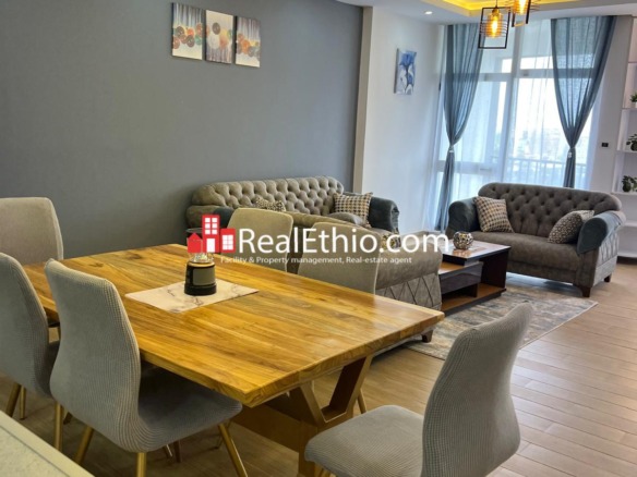 3BR Furnished Apartment for Rent, Bole Japan, Addis Ababa, Ethiopia.
