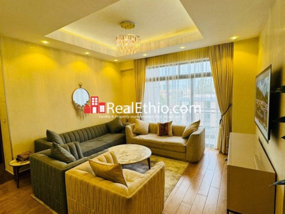 3BR Furnished Apartment for Rent, Bole Wolo Sefer, Addis Ababa, Ethiopia.
