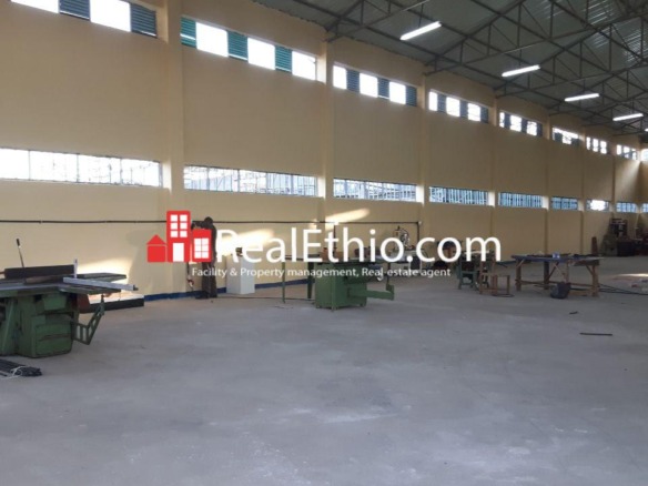 Warehouse or store or factory shade for sale, Kality, Addis Ababa, Ethiopia.