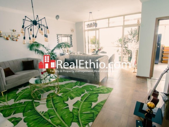 2BR Furnished Apartment for Rent, Hayahulet, Addis Ababa, Ethiopia.