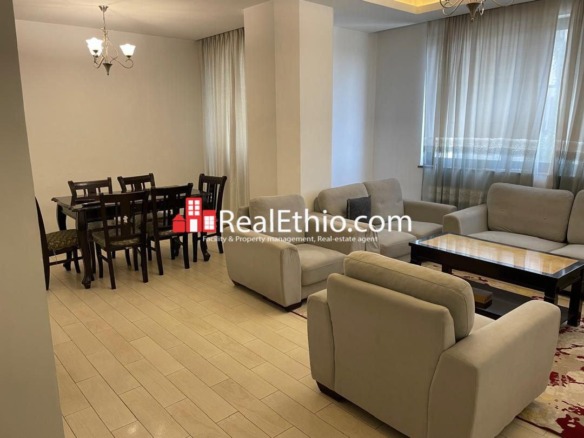 2BR Furnished Apartment for Rent, Mexico, Addis Ababa, Ethiopia