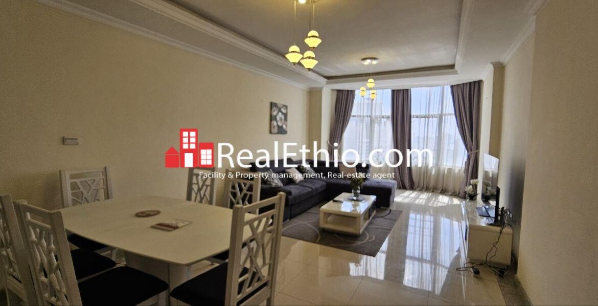 3BR Furnished Apartment for Rent, Bole Atlas, Addis Ababa, Ethiopia.