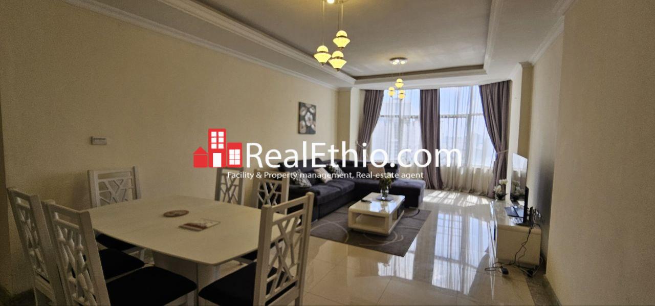 3BR Furnished Apartment for Rent, Bole Atlas, Addis Ababa, Ethiopia.