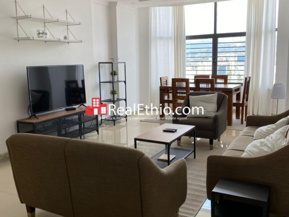 3BR furnished Apartment for rent, Bole Atlas, Addis Ababa, Ethiopia.