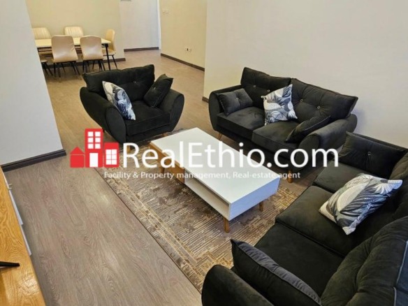 3BR Furnished Apartment for Rent, Bole Japan, Addis Ababa, Ethiopia