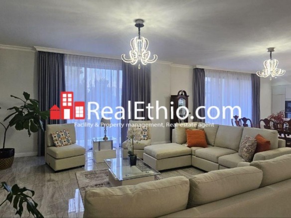 3BR Furnished Apartment for Rent, Lancha Global, Addis Ababa, Ethiopia.