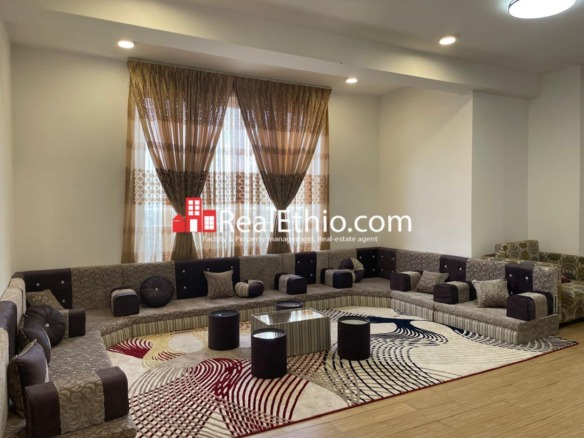 4BR Furnished Apartment for Rent, Bole Near Airport, Addis Ababa, Ethiopia