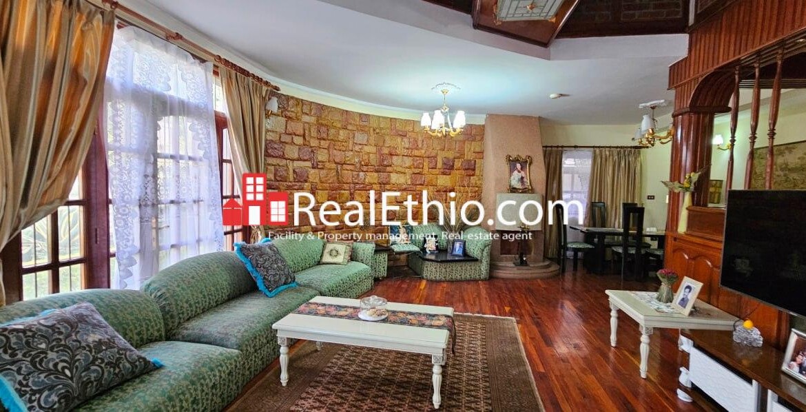 4BR G+2 Furnished House for Rent, Bole Japan, Addis Ababa, Ethiopia.