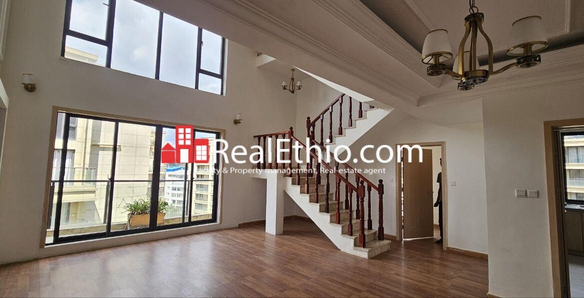 5BR Penthouse Apartment for Rent, CMC Tsehay Real Estate, Addis Ababa, Ethiopia.