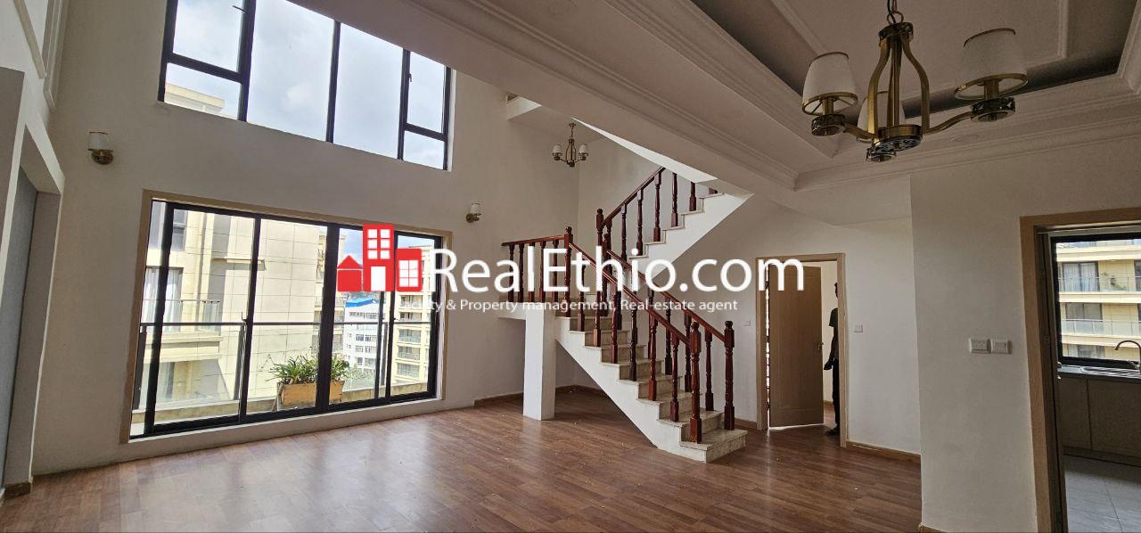5BR Penthouse Apartment for Rent, CMC Tsehay Real Estate, Addis Ababa, Ethiopia.
