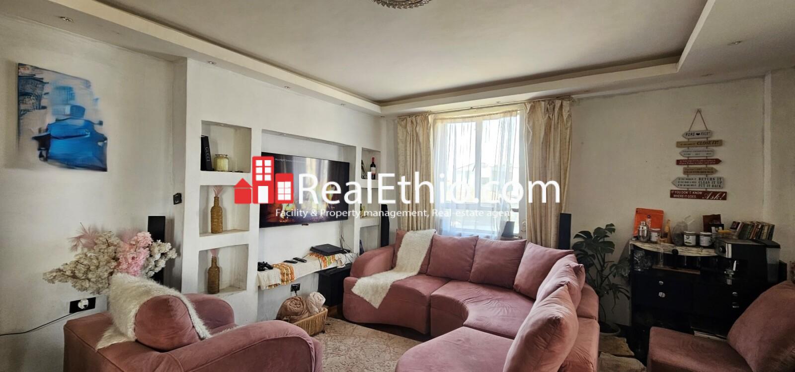 2BR Apartment Condominium for Sale, Arat Kilo, Addis Ababa, Ethiopia.