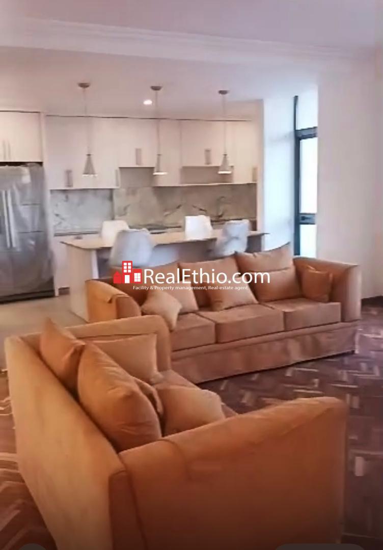 2BR Furnished Apartment for Rent, Bisrate Gebriel, Addis Ababa, Ethiopia.