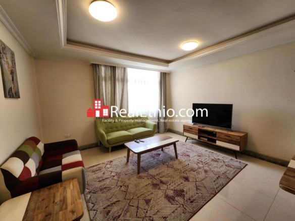 2BR Furnished Apartment for Rent, Bole Atlas, Addis Ababa, Ethiopia.