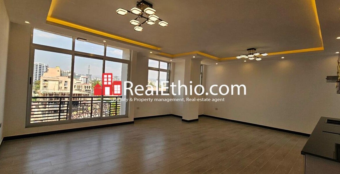 3BR Apartment for Rent, Meskel Flower, Addis Ababa, Ethiopia.