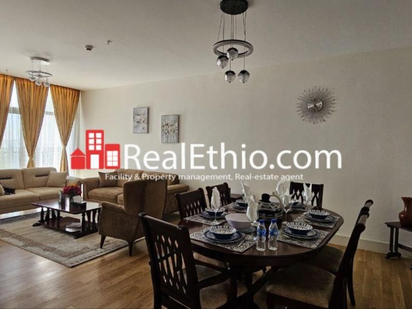 3BR Furnished Apartment for Rent, Legehar, Addis Ababa, Ethiopia