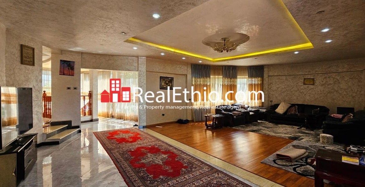 4BR G+1 Furnished House for Rent, Bole 19, Addis Ababa, Ethiopia.