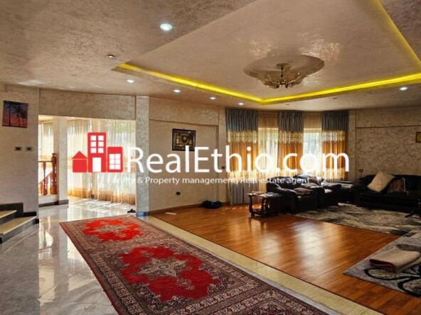 4BR G+1 Furnished House for Rent, Bole 19, Addis Ababa, Ethiopia.